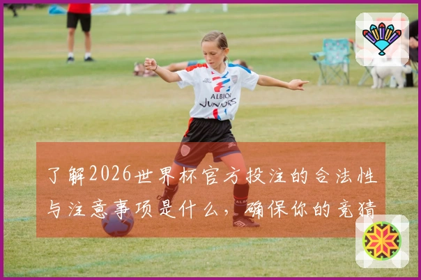 了解2026世界杯官方投注的合法性与注意事项是什么，确保你的竞猜无忧