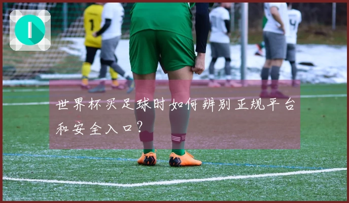 世界杯买足球时如何辨别正规平台和安全入口？