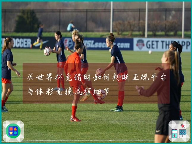 买世界杯竞猜时如何判断正规平台与体彩竞猜流程细节