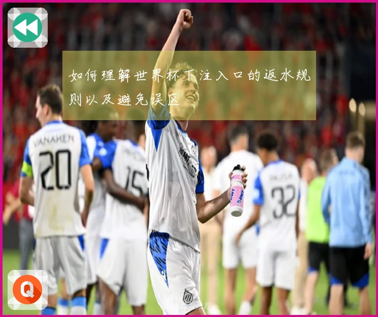 如何理解世界杯下注入口的返水规则以及避免误区